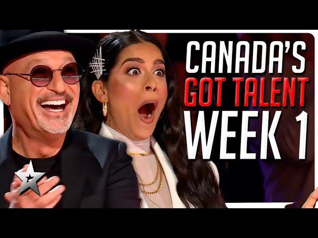 Canada's Got Talent 2024 - Week 1 ALL AUDITIONS!