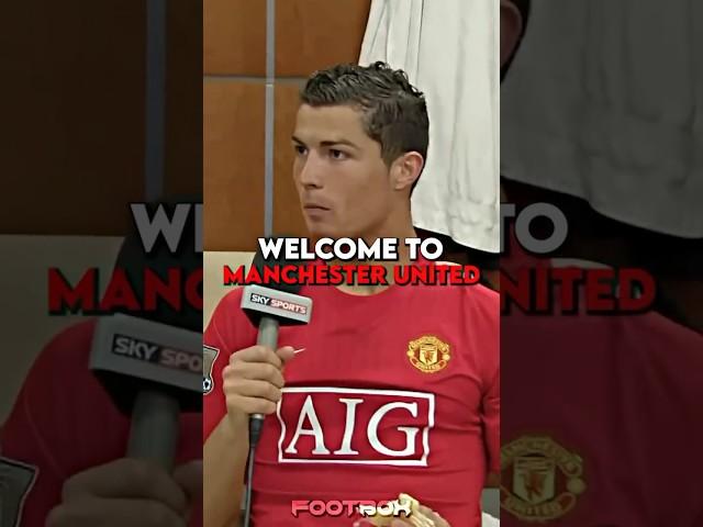 Welcome to Manchester United ️ #mancheterunited #cr7