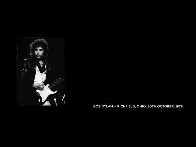 Bob Dylan — 20th October, 1978. Richfield, Ohio. Complete show, stereo recording