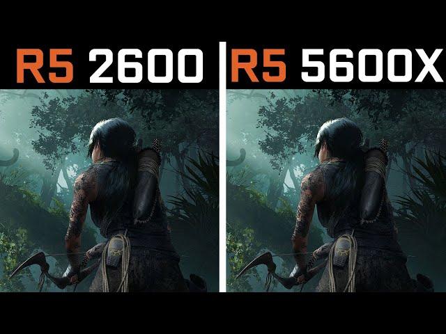 Ryzen 5 2600 vs Ryzen 5 5600X - Test in 7 Games (RX 580)