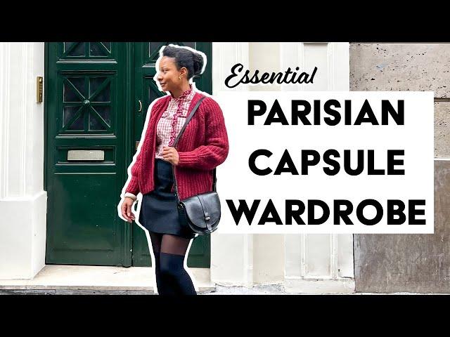 Unlocking French Chic: Authentic Parisian Capsule Wardrobe