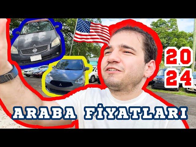 AMERİKA'DA ARABA ARIYORUZ | AMERİKA 2024 ARABA FİYATLARI, EN UCUZ ARABALAR!