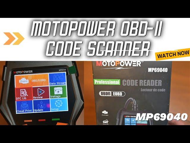 MotoPower OBD II Code Scanner Product Review #Amazon Deals