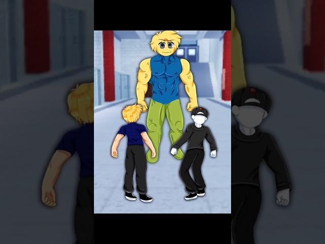 POV:When the NOOB gets bullied at school||ROBLOX ANIMATION#roblox #animation #edit