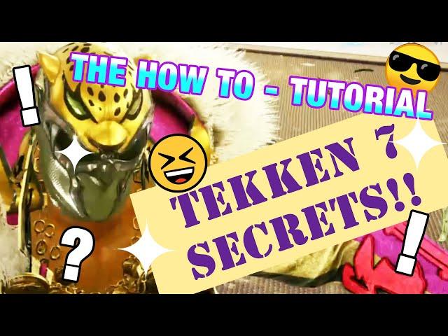 Tekken 7 - Secret Moves 2020 "How to" Tutorial