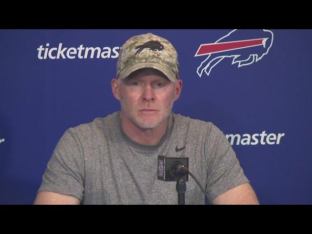 Buffalo Bills Head Coach Sean McDermott press conference