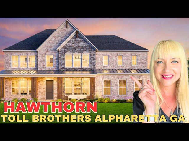 New Luxury Homes in Alpharetta GA | Hawthorn by Toll Brothers | Top School District | Location!!!