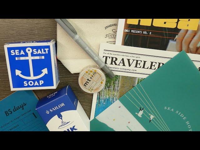 Stationery Haul - Traveler's Company Partner Shop Omoi Zakka