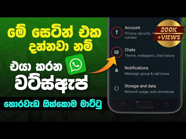 WhatsApp Trick in Sinhala 2022 | Whatsapp Tips | Anjana Academy