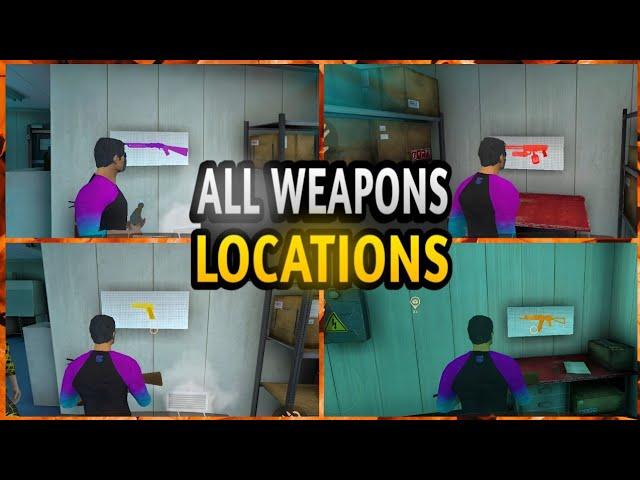 Mimicry Online Horror Game | All Weapons Locations