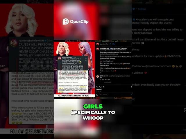 Diamond The Body Fierce Diss Track on Natalie #BaddiesMidwest #ZeusNetwork