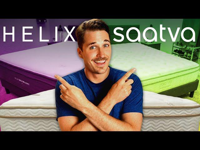 Helix vs Saatva - #1 Mattress Review Guide (UPDATED)