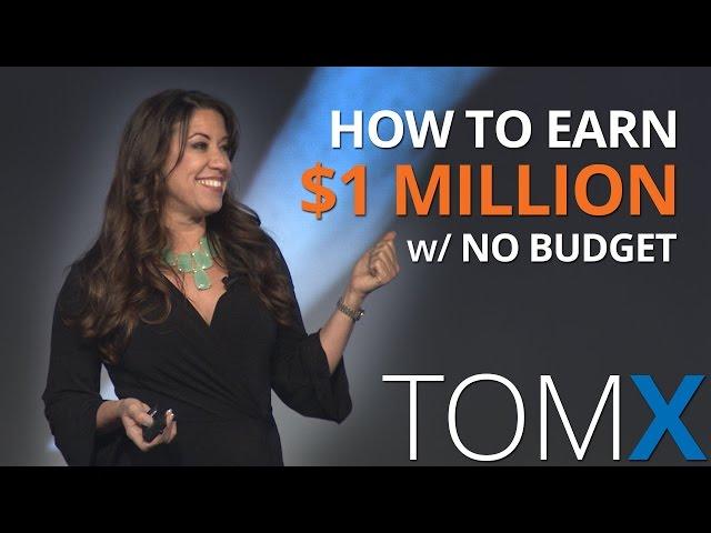 How to Earn $1 Million in Real Estate in 4 Steps with Absolutely NO BUDGET | Monica Carr | TomX 2016