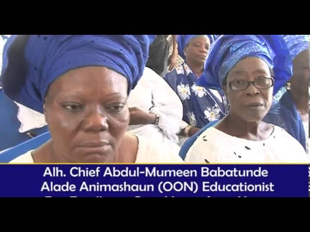 ALHAJI BABS ALADE ANIMASAUN BURIED IN LAGOS