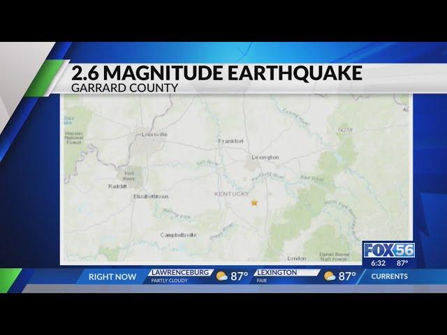 Did you feel that?! Central KY experienced minor earthquake on Friday