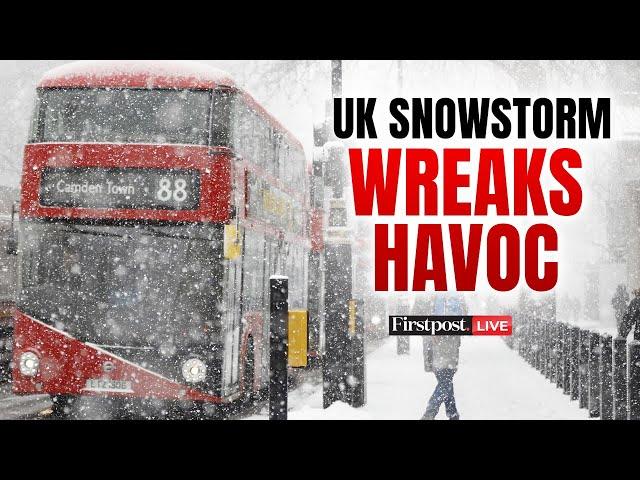 UK Snowstorm LIVE: Flights, Trains Delayed, Heavy Traffic, Power Outage as Snowstorm Hits UK