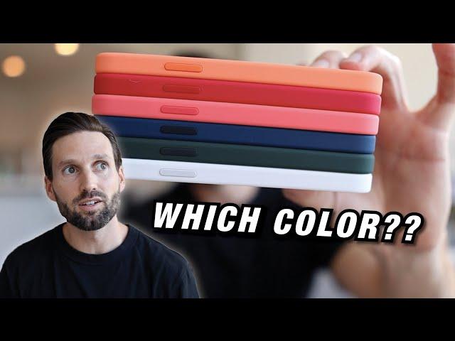 iPhone 12 and iPhone 12 Pro SILICONE CASE REVIEW (What is THE BEST COLOR??)