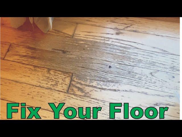 Fix Scratches on Wood Floors - How To