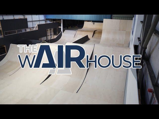 FIRST EVER SCOOTER SESSION IN THE WAIRHOUSE! Biggest ramps at Europe's largest skatepark!