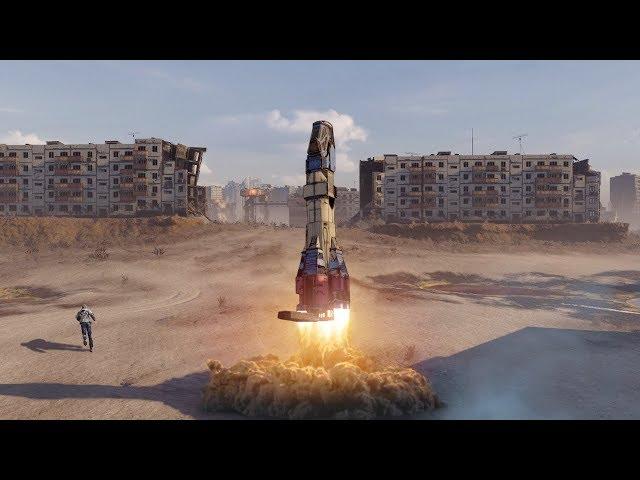 Тест самодельной ракеты "Всем Звезда 3000" Crossout