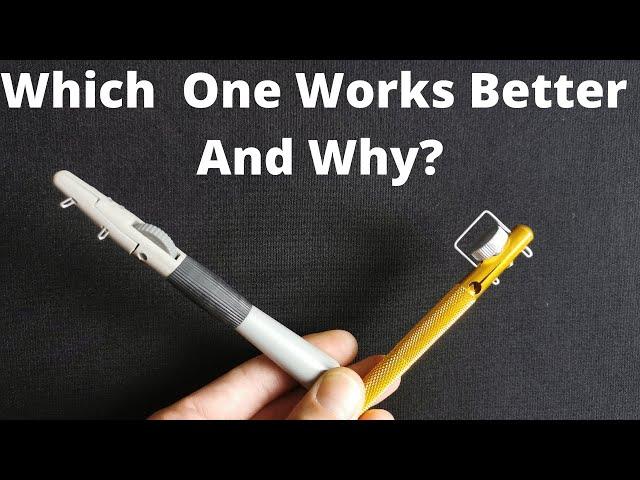 Fish Hook Knot Tying Tool Made From Aluminium Alloy VS Hook Tyer Made From Plastic [4K]