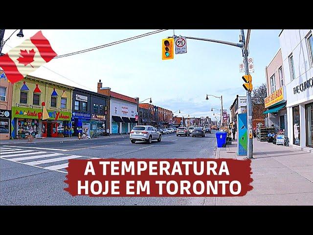 QUAL A TEMPERATURA HOJE EM TORONTO | PRIMAVERA - Walk | Clima - Viajar para o Canadá