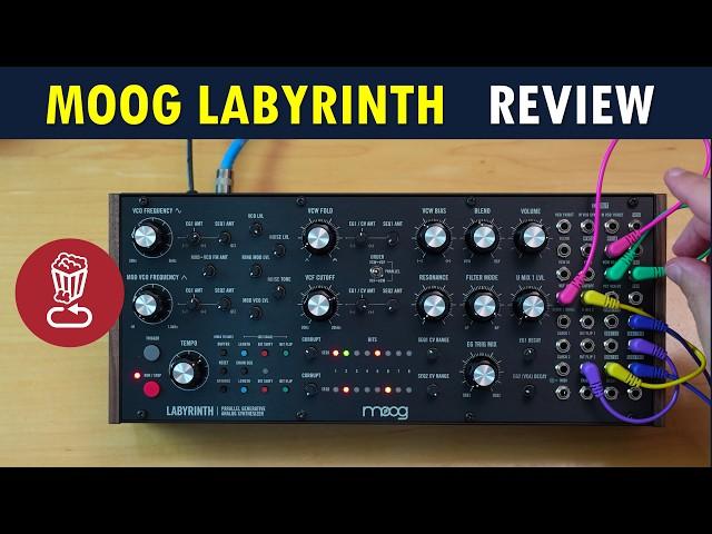 Moog Labyrinth // A Synth that’s a Generative Idea Machine // 13 patch ideas, review & tutorial