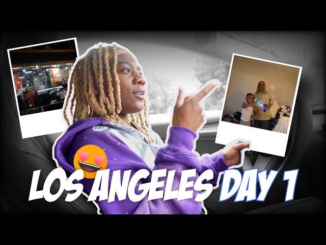 #Hilarious VLOG GRWM FOR #LA ! | In & Out Burger + Leo's Taco Truck Food Review