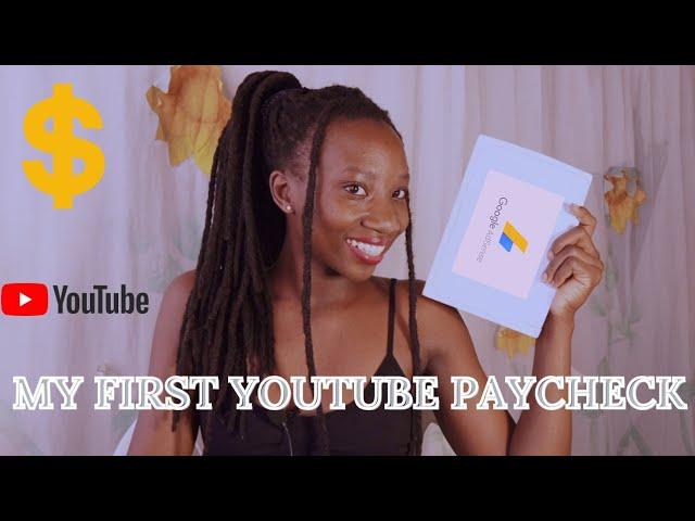 My First Youtube PayCheck as a Ugandan YouTuber