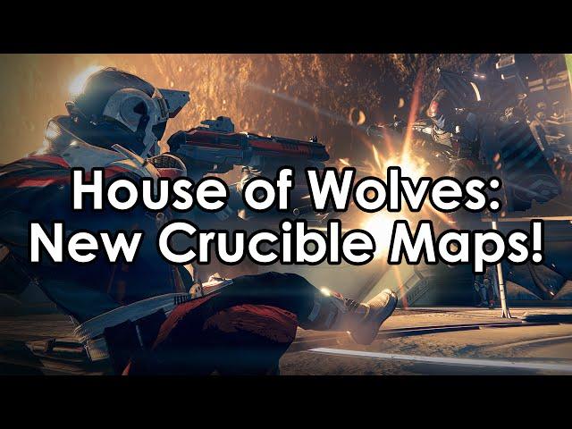 Destiny House of Wolves: New Crucible PvP Maps - Overview and Basic Strategies