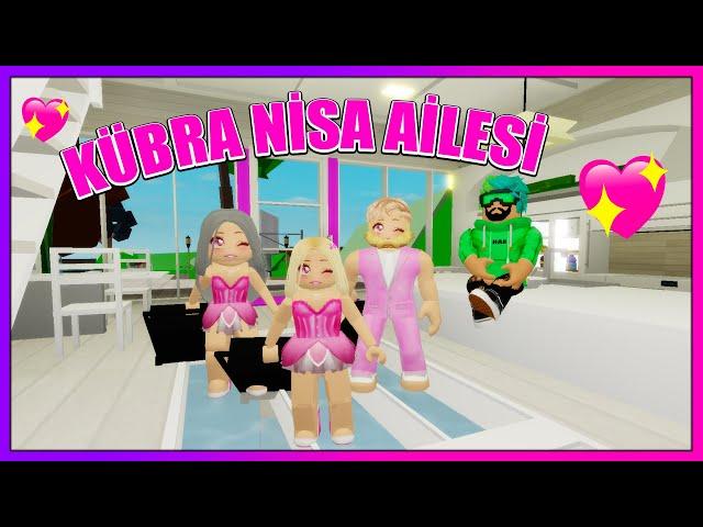  KÜBRA NİSA AİLESİ BROOKHAVENA GELDİ  ROBLOX BROOKHAVEN RP HİKAYE