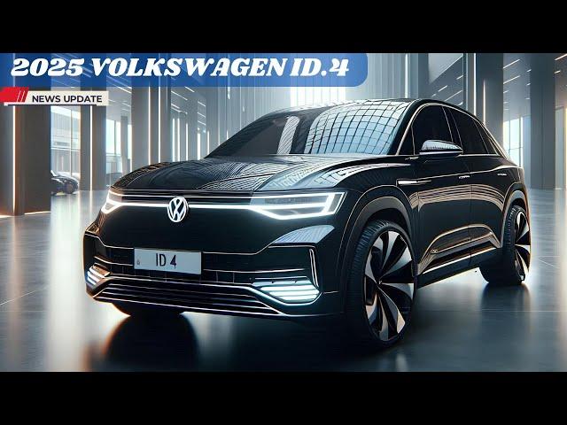 New 2025 Volkswagen ID.4 Revealed - The Ultimate Luxury SUV!