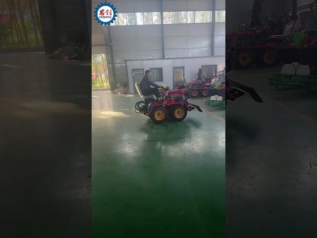 China Crawler Tractor for Agricultural Machinery Manufacturer #minicultivator #minirotavator #tiller