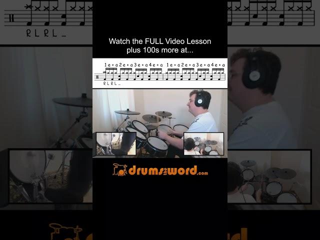  Low (Foo Fighters)  Free Video Drum Lesson SHORT | How To Play SONG  (Taylor Hawkins)