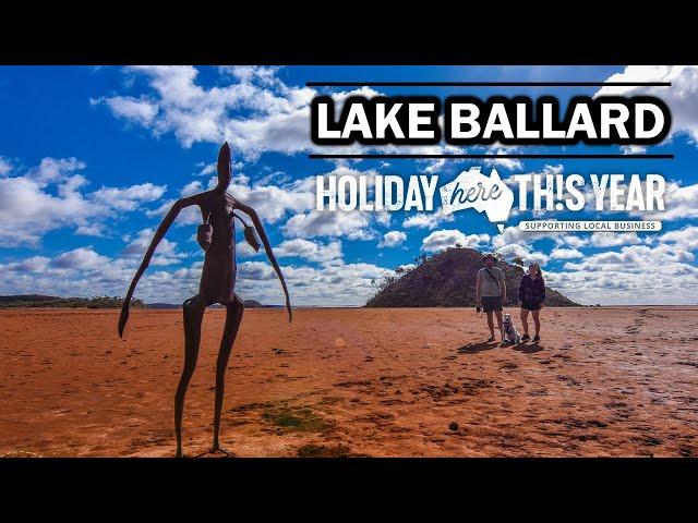 Lake Ballard... Clothing optional - Our epic road trip continues