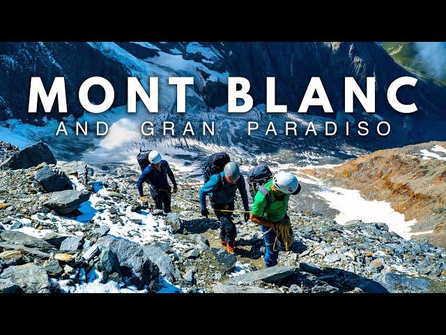 Mont Blanc - Beginner climbs Western Europe’s Highest Peak (Goûter Route in 4K)