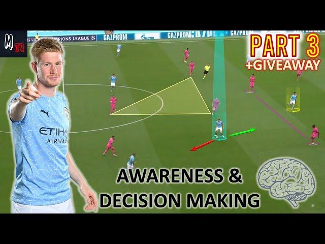 How To Improve Your Awareness & Decision Making In Football Part 3 (Giveaway)