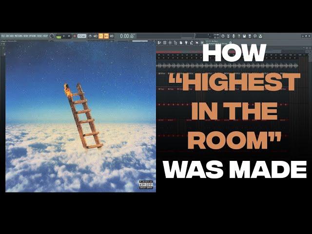 [BEST ON YOUTUBE] How HIGHEST IN THE ROOM by Travis Scott was Made on FL Studio 21 [WITH OUTRO]