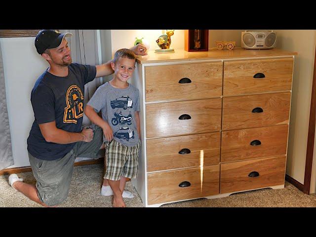 Modern DIY Dresser | Easy Build with 8 Drawers and TONS of storage!