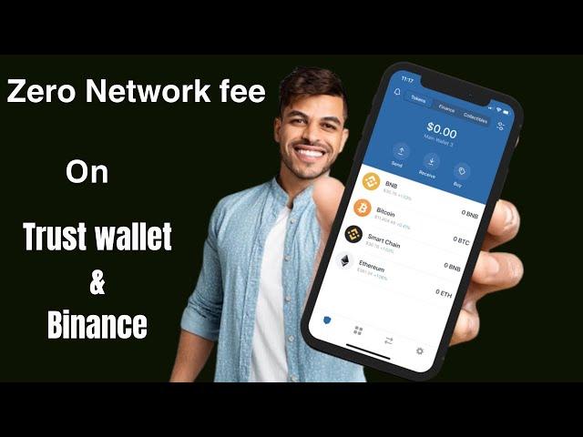 How to reduce network fee on trust wallet and Binance || zero network charges step by step process.