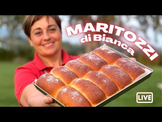 Maritozzi di Bianca Live  Recipe  - Homemade by Benedetta