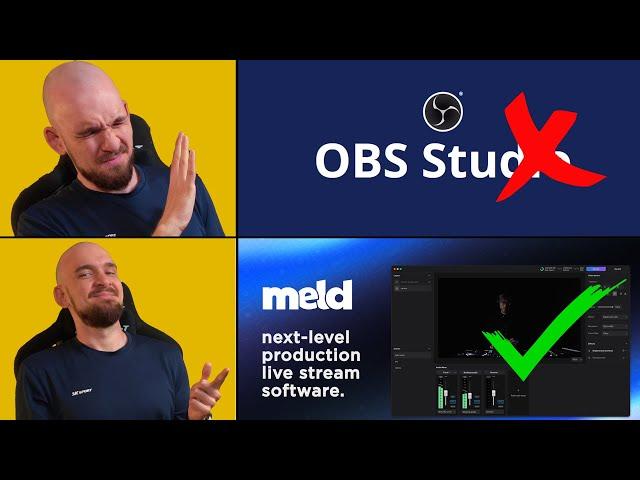 НОВАЯ АЛЬТЕРНАТИВА OBS Studio? | Meld Studio