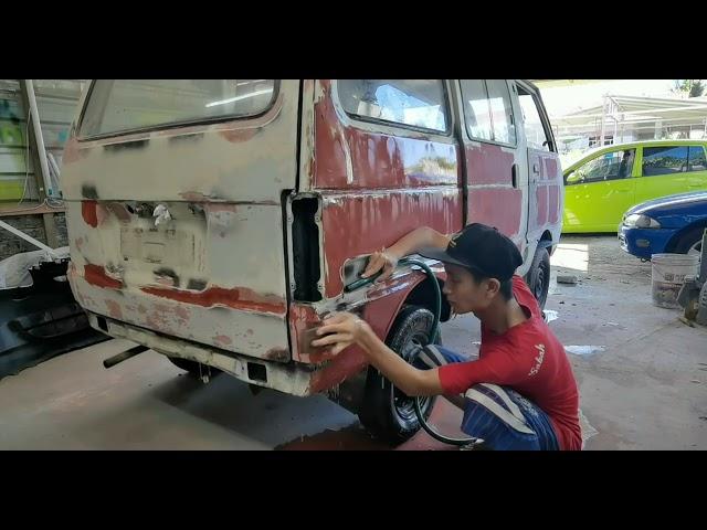 Projek Restore | Repair | Spray | Mini Van Daihatsu Hijet | Part 2