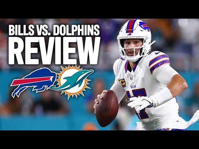 Bills at Dolphins Week 2 Game Review | PFF