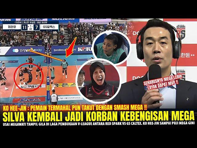 MEGA TAMPIL BENGIS!! Ko Hee-Jin Sampai LAKUKAN HAL INI Ke Megawati Laga Red Spark Vs Gs Caltex 3-0