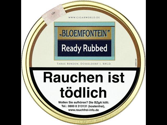  Pfeife rauchen  |  Tabak Benden »Bloemfontein« Ready Rubbed Pipe Tobacco | Pfeifentabak