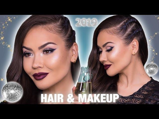 NEW YEARS MAKEUP TUTORIAL + HAIR | Maryam Maquillage