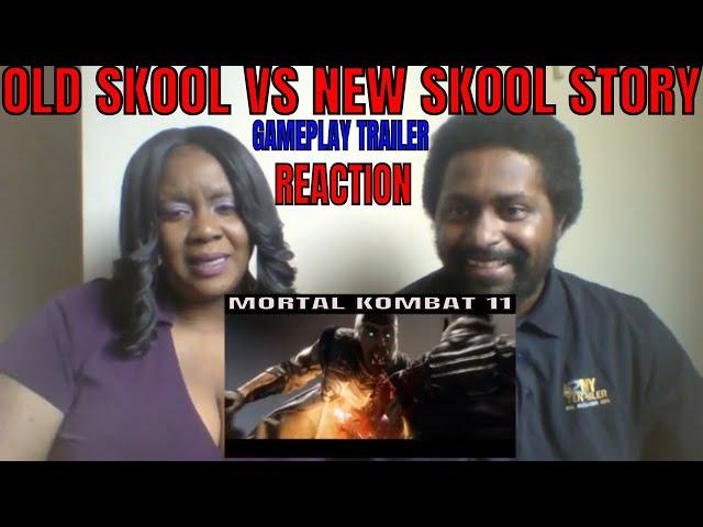 Mortal Kombat 11 – Old Skool Vs. New Skool Story Gameplay Trailer REACTION