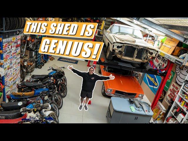 SO MANY GREAT SHED IDEAS - OUR MATE BRENTONS SHED TOUR