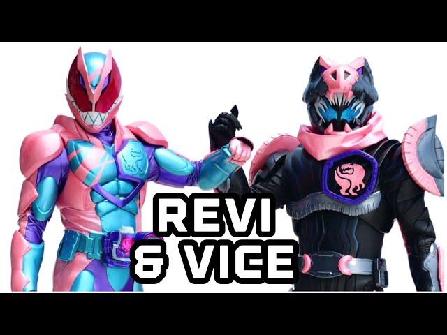 SH Figuarts Kamen Rider Revi & Vice Action Figure Review Tamashii Nations BANDAI